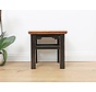 stool flower table meditation seat side table rustic elegant