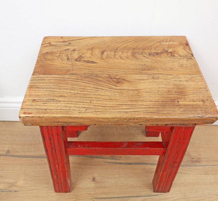 stool flower table meditation seat side table rustic elegant