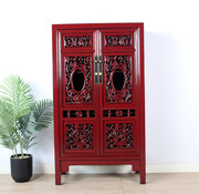 Yajutang antique cabinet purple red RAL 3004