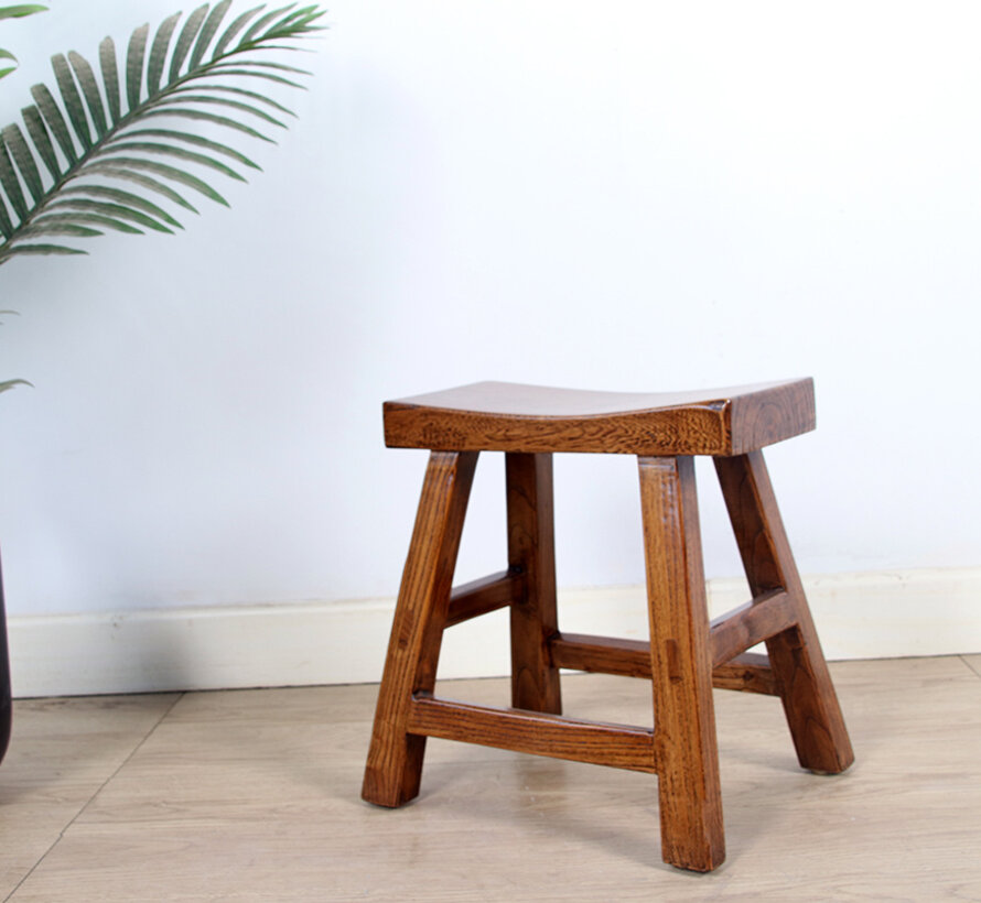 Stool wooden stool meditation seat