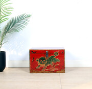 Yajutang Antique Chinese painted wooden chest