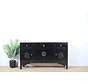 Sideboard with lotus flowers symbol of purity enlightenment