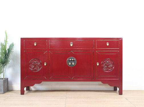 Yajutang Sideboard Lotus Flowers Symbol Purity