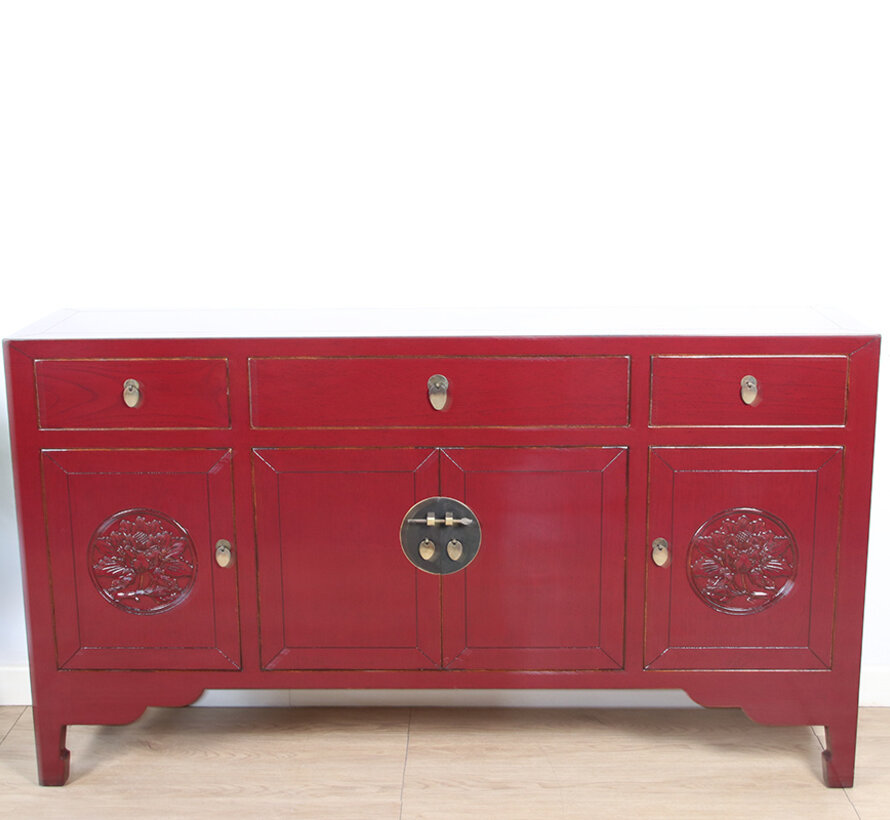 Sideboard  mit Lotusblumen Symbol Reinheit Erleuchtung