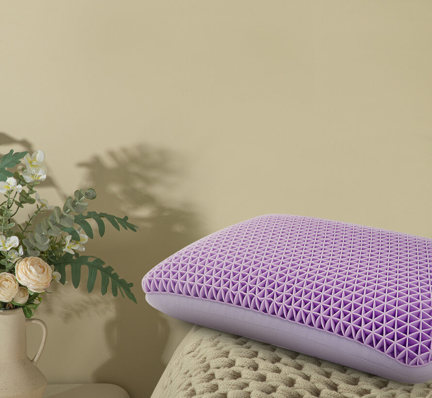 Thick Triangle TPE  Combined with Foam Bread Pillow