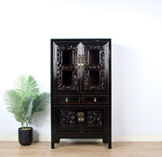 Yajutang antique Chinese wedding cabinet black