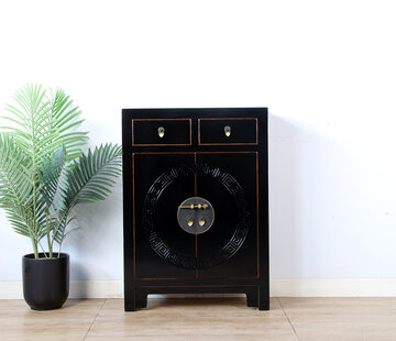 Yajutang Chinese dresser wedding cabinet black