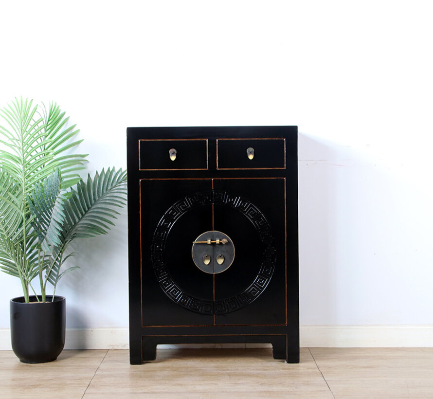 Chinese Chest of Drawers Wedding Cabinet Oriental/Asian Black