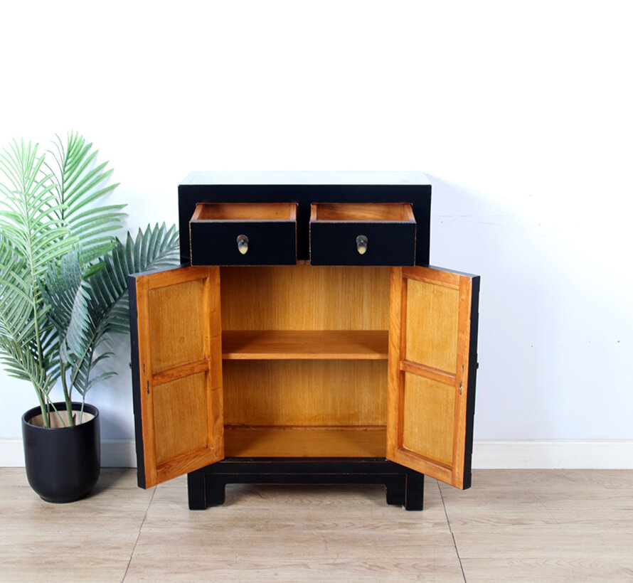 Chinese Chest of Drawers Wedding Cabinet Oriental/Asian Black