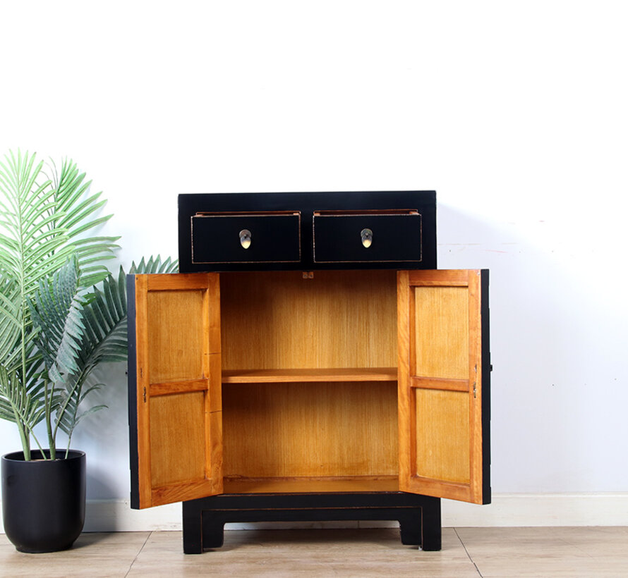 Chinese Chest of Drawers Wedding Cabinet Oriental/Asian Black