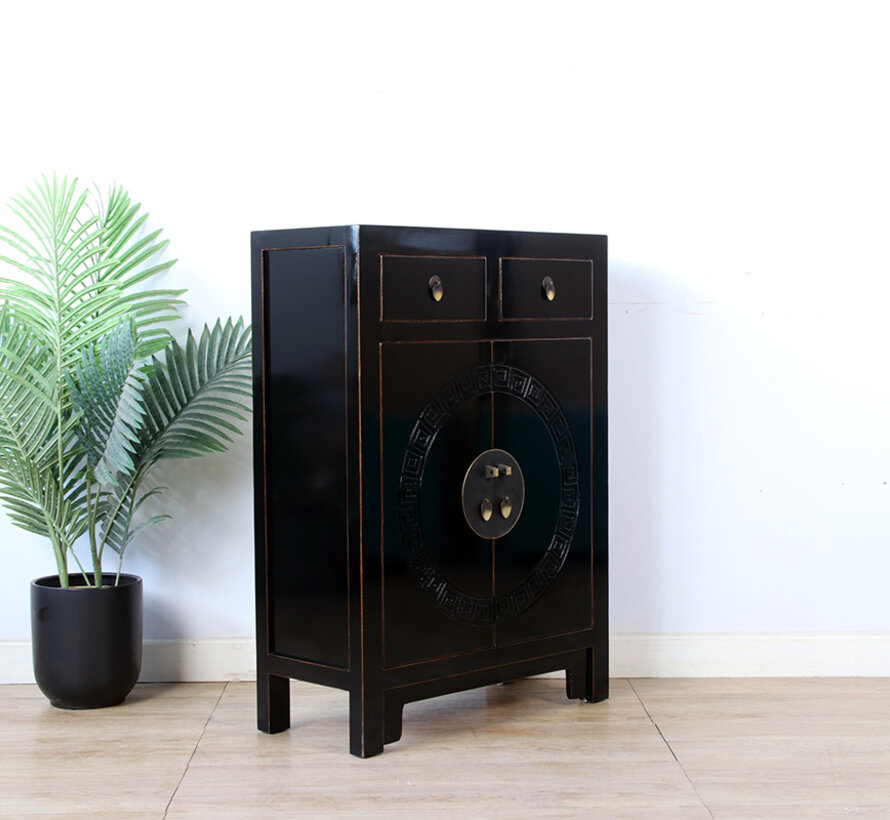 Chinese Chest of Drawers Wedding Cabinet Oriental/Asian Black