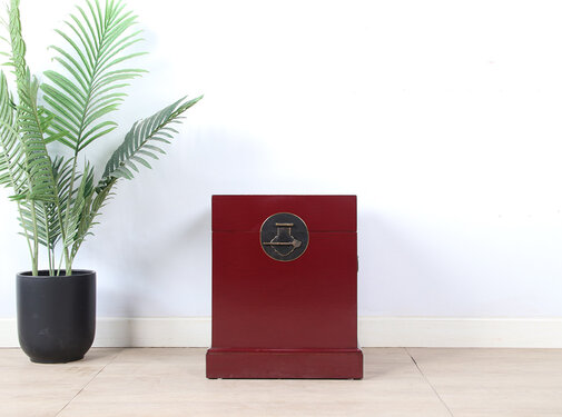 Yajutang Chinesische Truhe rot RAL3004