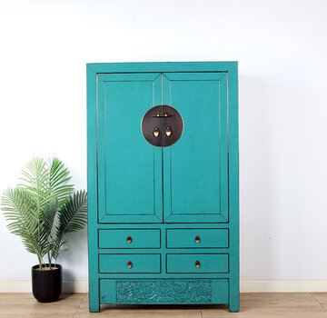 Yajutang Antique Chinese Wedding Cabinet Cupboard