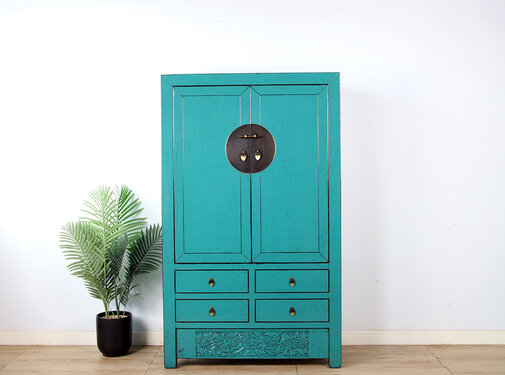 Yajutang Antique Chinese Wedding Cabinet Cupboard