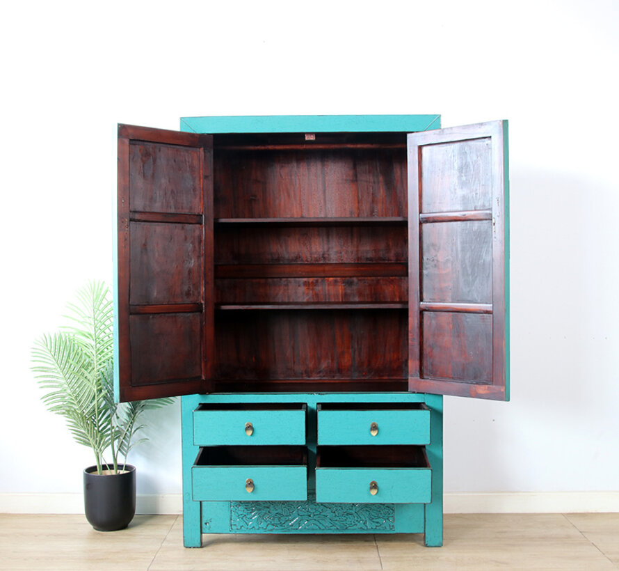 Antiker chinesischer Hochzeitsschrank Schrank