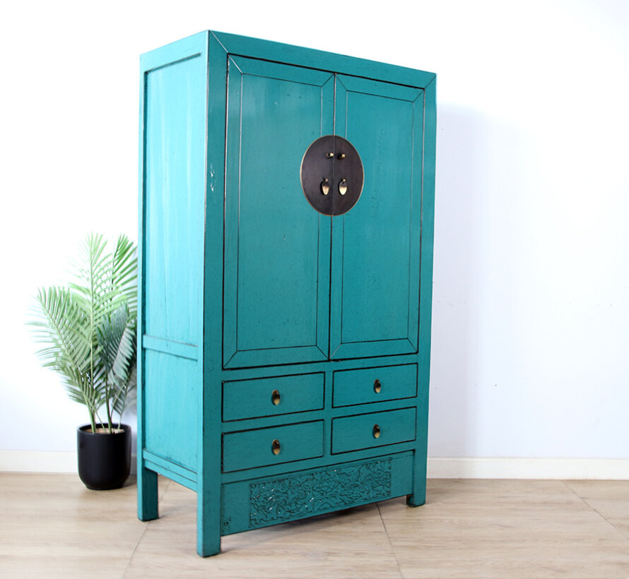 Antiker chinesischer Hochzeitsschrank Schrank