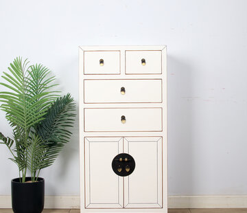 Yajutang Chinese chest of drawers Cremeweiß