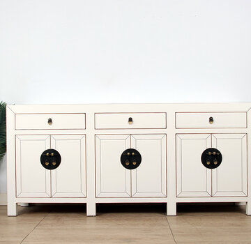 Yajutang Chinesisches Sideboard  Cremeweiß