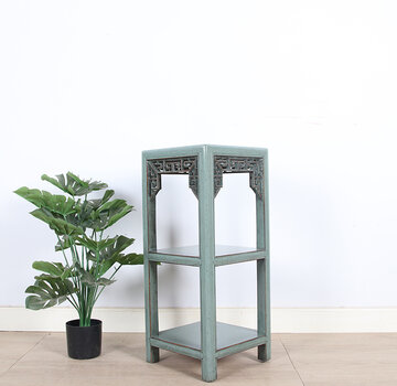 Yajutang Flower column plant stand side table  RAL7005