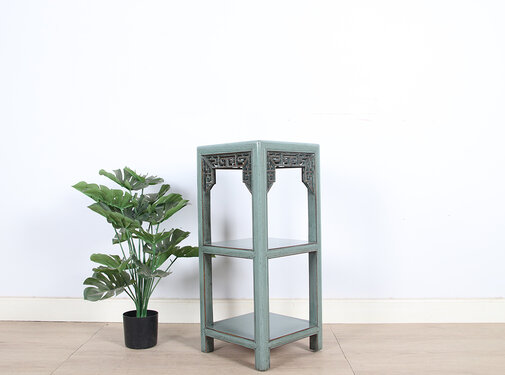 Yajutang Flower column plant stand side table  RAL7005