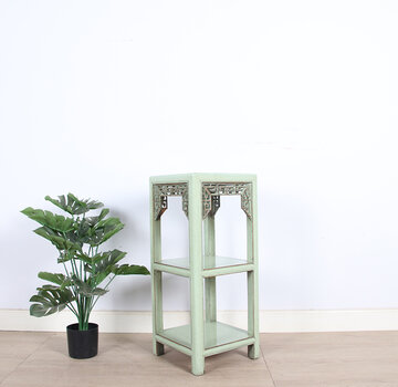 Yajutang Flower column plant stand side table