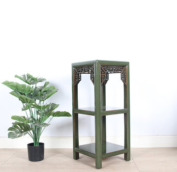 Yajutang Flower column plant stand side table
