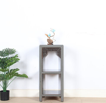 Yajutang Flower column plant stand side table