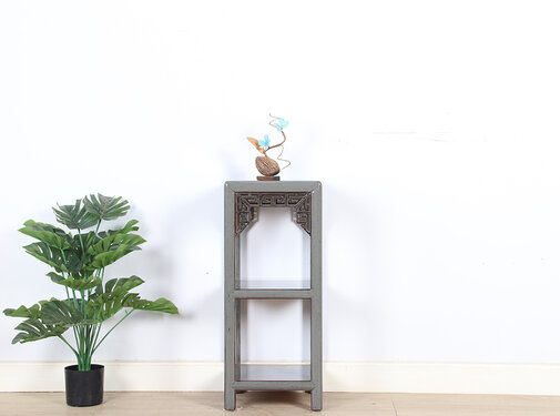 Yajutang Flower column plant stand side table