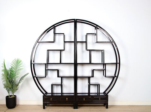 Yajutang China curio shelf display decorative shelf