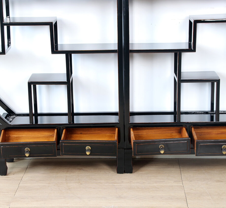 China curio shelf display decorative shelf