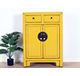 Chinese chest of drawers Oriental / Asian style yellow