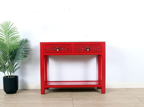Yajutang Solid console table red