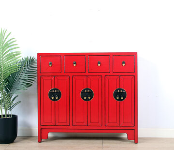 Yajutang Chinesische Sideboard rot