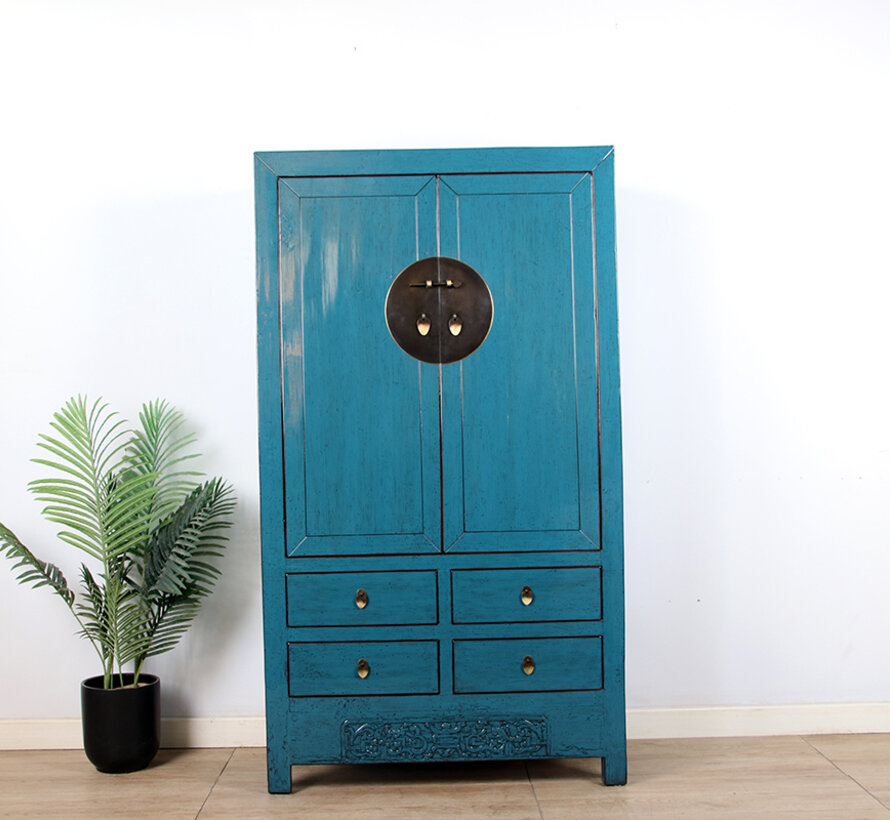 Antiker chinesischer Hochzeitsschrank Schrank