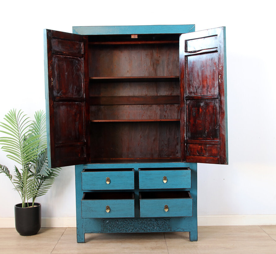 Antiker chinesischer Hochzeitsschrank Schrank