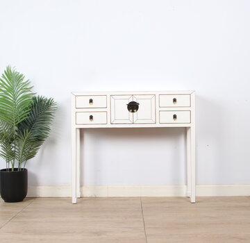 Yajutang China Konsole Sideboard  cremeweiß