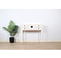 Console Sideboard Highboard with Storage Space Cream White
