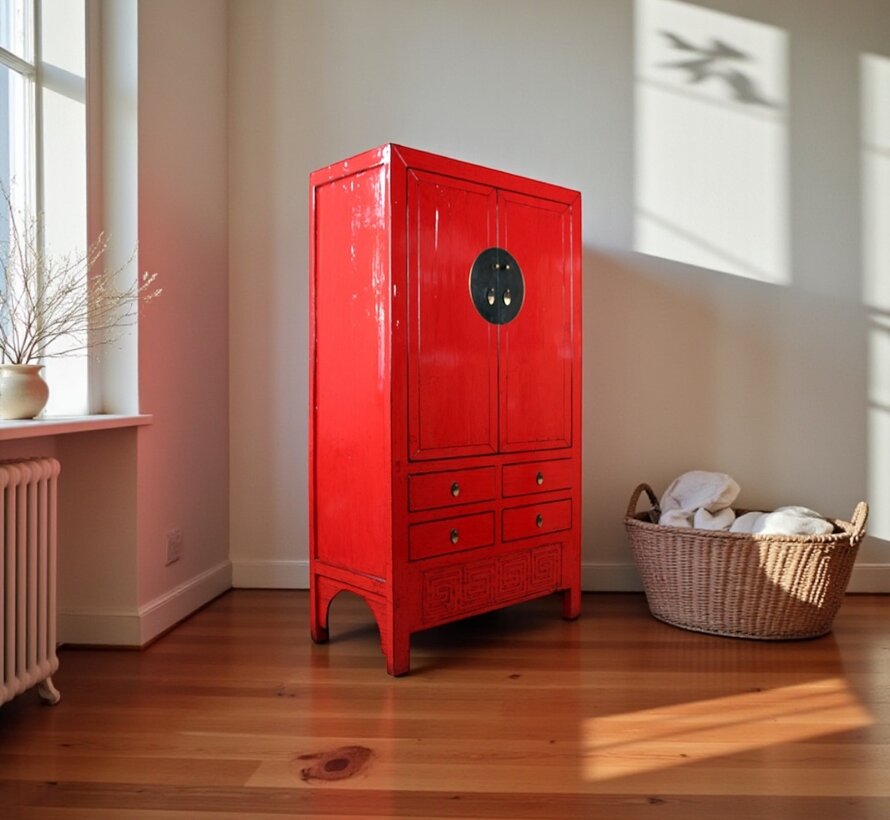 Antiker chinesischer Hochzeitsschrank Schrank