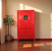 Yajutang Antique Chinese Wedding Cabinet Cupboard