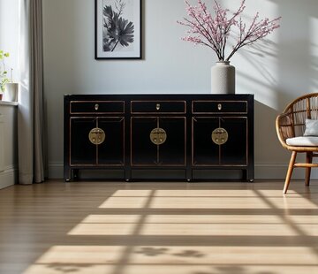 Yajutang Chinese sideboard black
