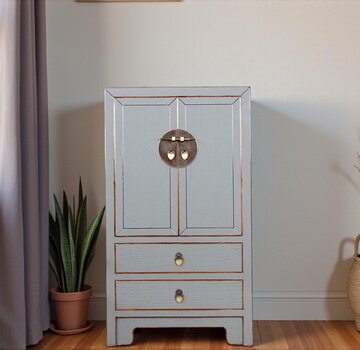 Yajutang Chest of drawers 2 drawers 2 doors RAL7005