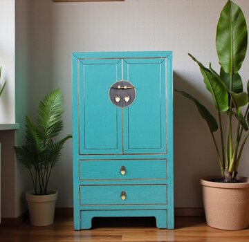 Yajutang Chest  drawers  turquoise RAL5018