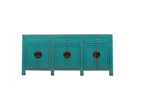 Yajutang Chinese sideboard turquoise