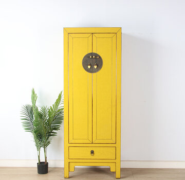 Yajutang Hochzeitschrank Schrank gelb