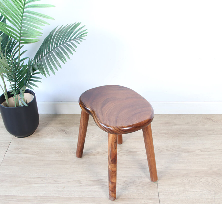 Sitzhocker Holzhocker  Meditationssitz