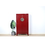 Shoe cabinet wardrobe 2 doors purple red RAL3004