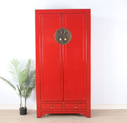 Yajutang Chinese wedding cabinet red