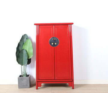 Yajutang Wedding cabinet 2 doors red
