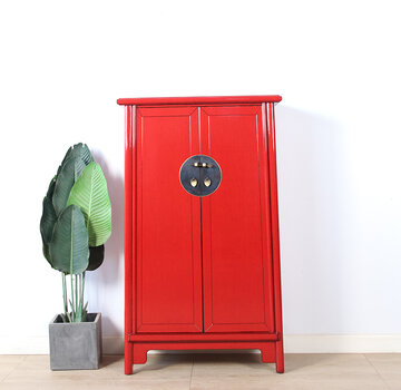 Yajutang Wedding cabinet 2 doors red