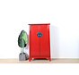 Chinese wedding cabinet 2 doors red